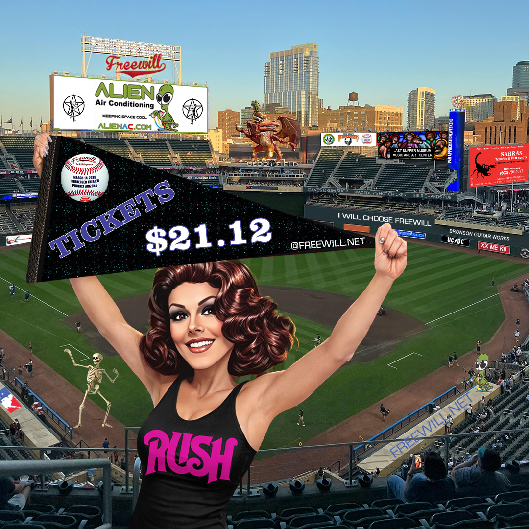 Freewill the Rush Experience at the Herberger Theater Saturday, March 14, 2026 Phoenix Arizona USA